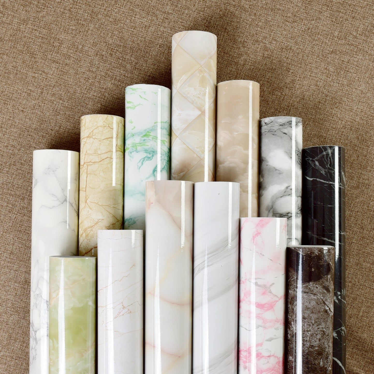 USA Local Imitation Marble Pattern Waterproof And High Temperature Resistant Kitchen Furniture Renovation Wallpaper