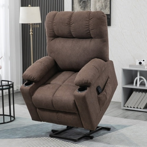 UK Local HOMCOM Electric Riser And Recliner Chair For Elderly, Power Lift Recliner Chair With Remote Control