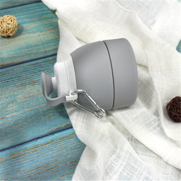 USA Local Silicone folding water bottle