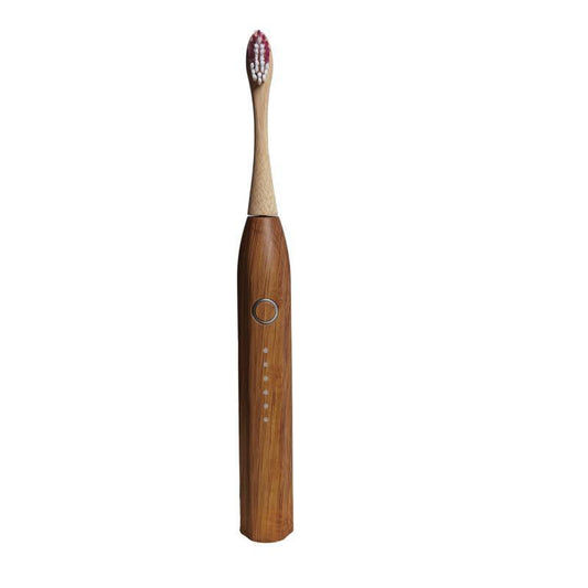 Bamboo electric toothbrush
