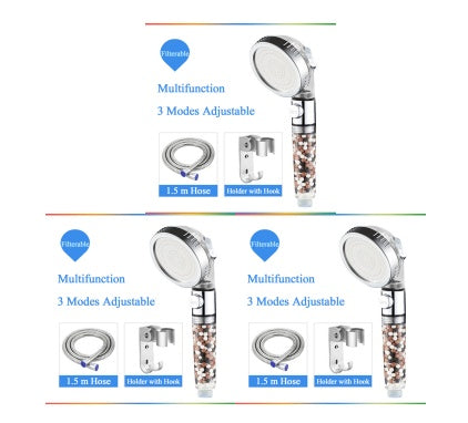 USA Local Household Negative Ion Pressurized Shower Head
