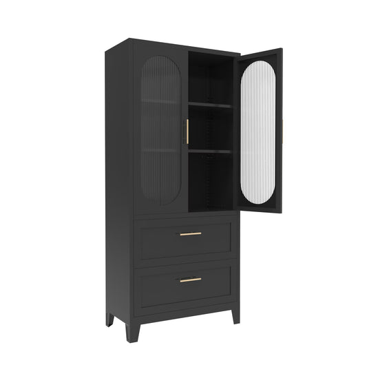 US Local 2 Doors 2 Drawers Cabinet