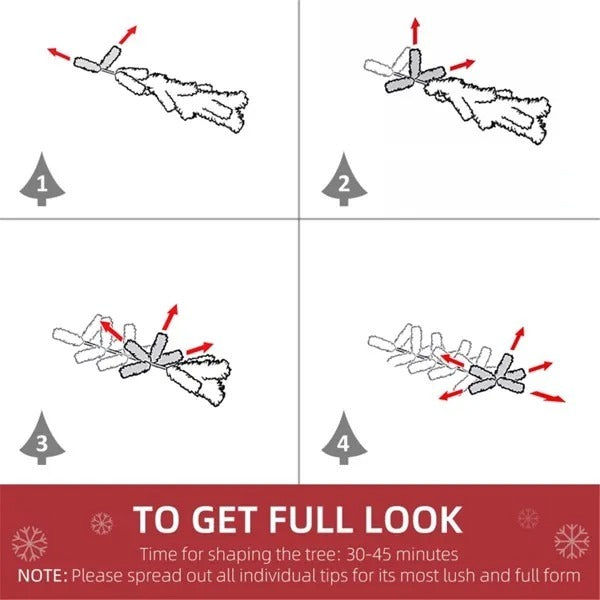 US Local 7.5ft Christmas Tree