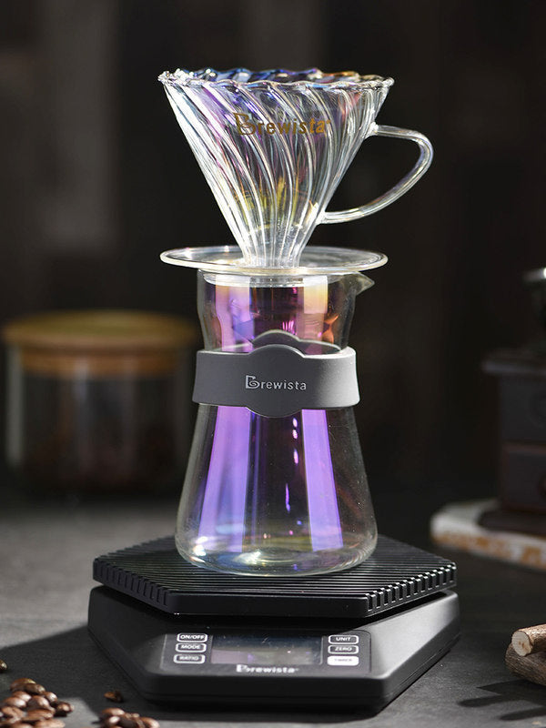 Heat Resistant Glass Hand Brew Coffee Filter Cup Sharing Pot