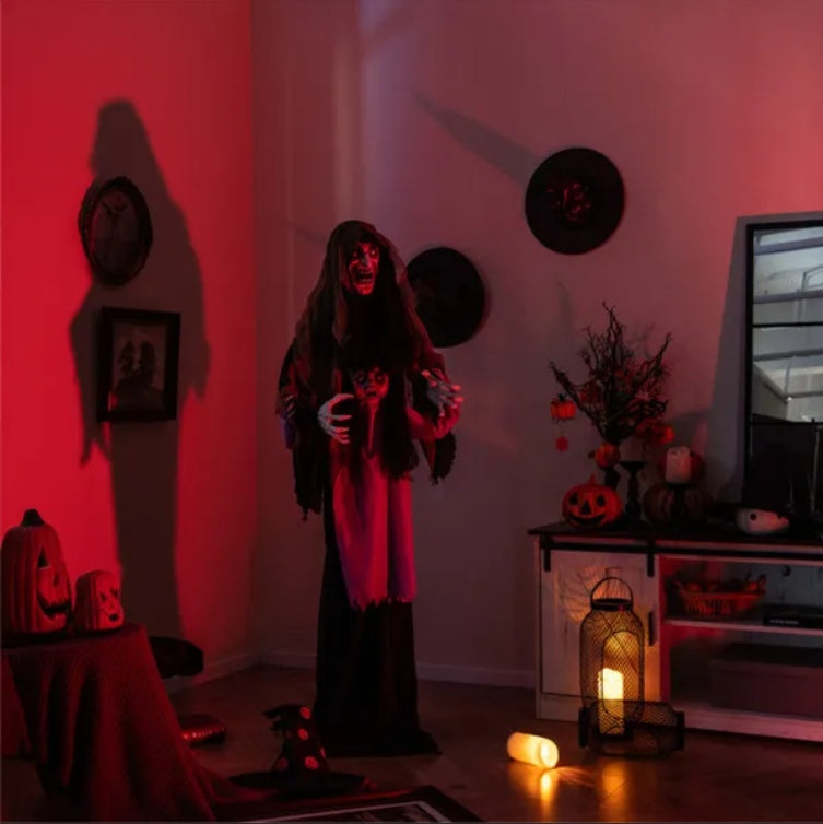 US Local Halloween Vampire Decorations With LED Lighting