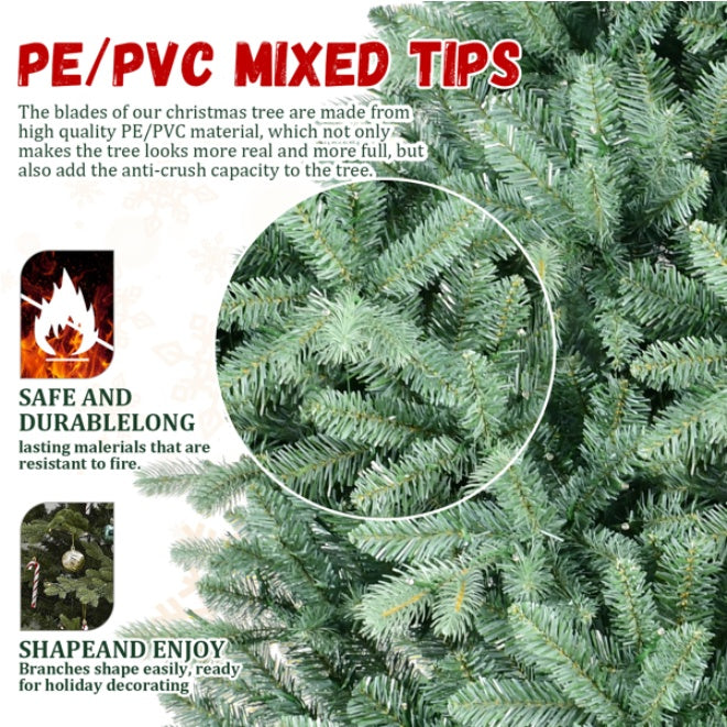 US Local Artificial 5ft Blue Green Tint Christmas Tree