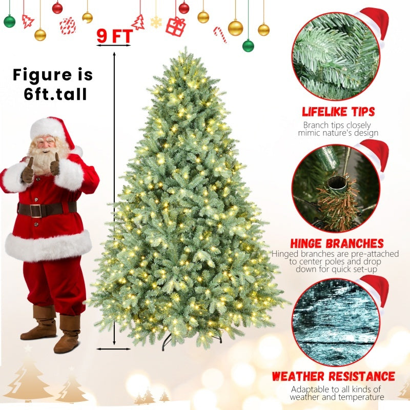 US Local PE, PVC Christmas Tree, Green