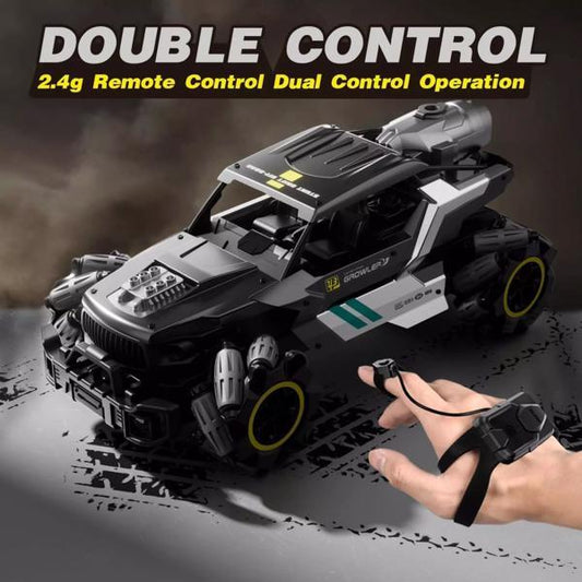 US Local 4DRC Y3 Remote Control Truck With Spray And Lights, Dual Motor Off Road Remote Control Vehicle