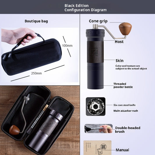 Portable Manual Coffee Bean Grinder