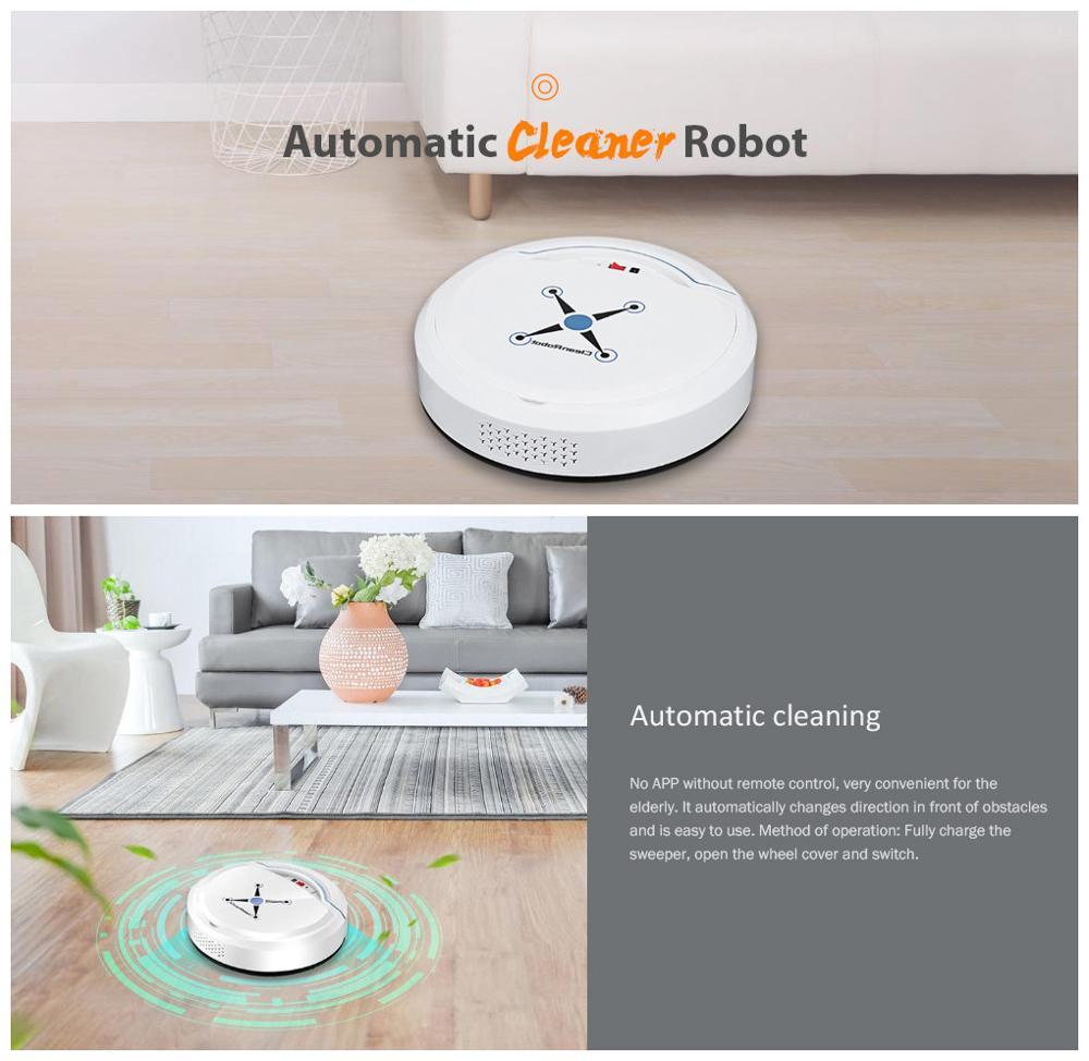 Smart Ultra-Thin Automatic Household Sweeper