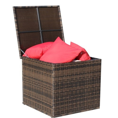 USA Local Wicker Patio Furniture Storage Box