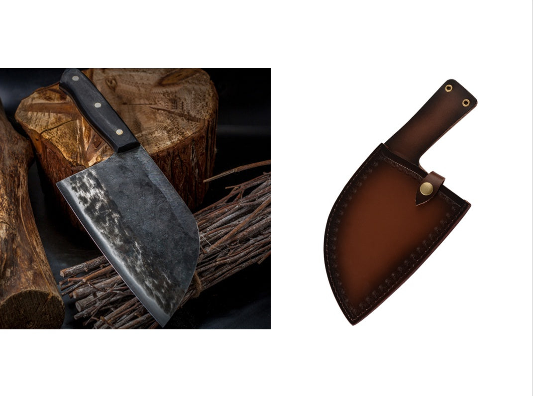 US Local Stainless Steel Meat Cleaver Chef's Knife Cleaver