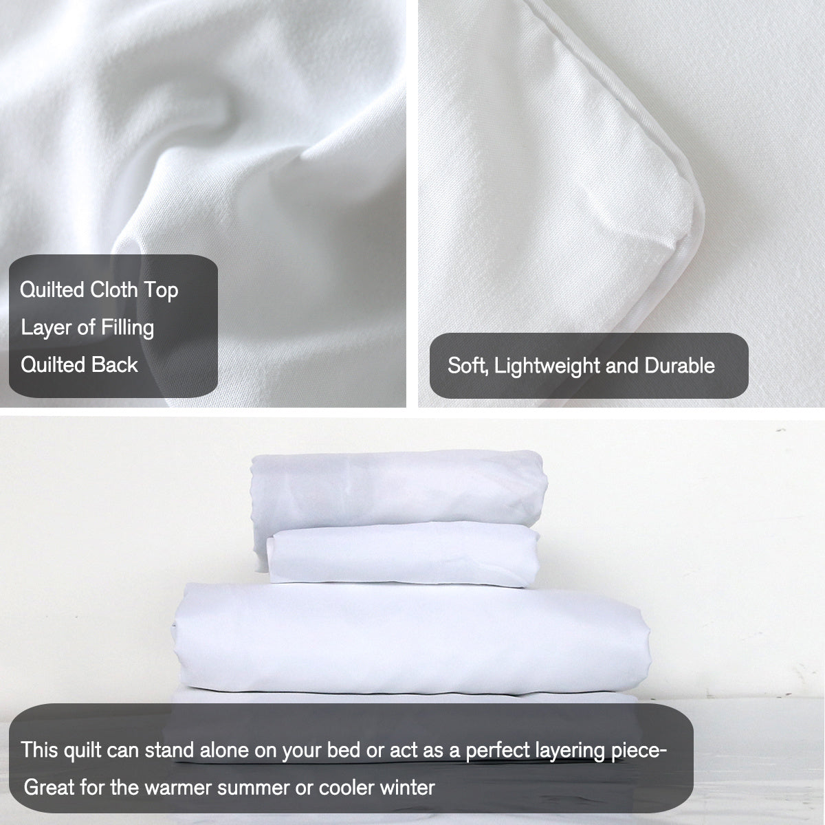 US Local 3 piece Set Of Simple And Fresh Blue And White Floral Duvet Cover, Polyester Bedroom Decoration Bedding Set Twin Full Queen King Size