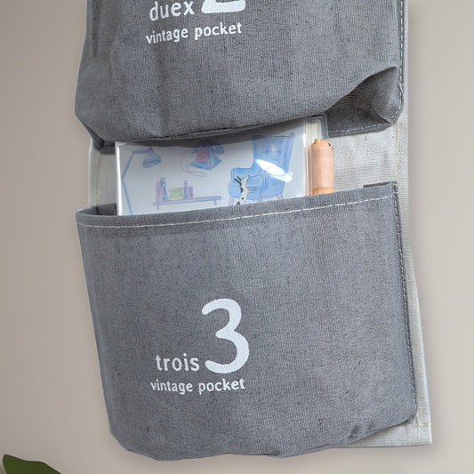 US Local Three-layer Hanging Storage-Gray 5088