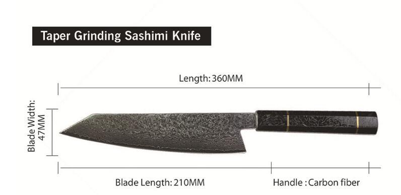 USA Local Pattern Kitchen Knife