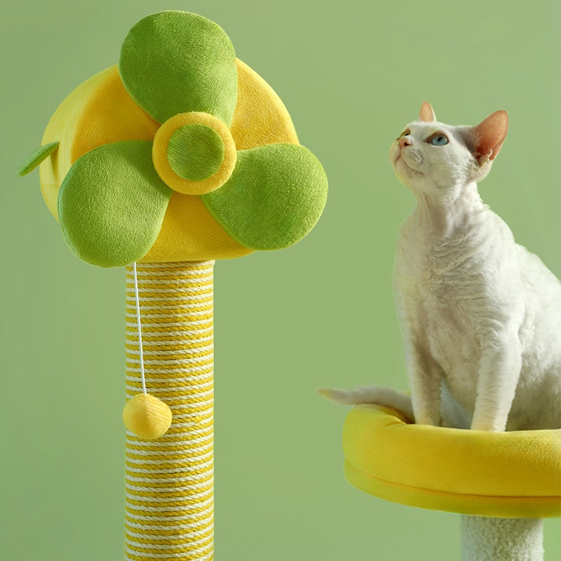 US Local Cat Climbing Frames And Multi-level Cat Towers With Durable Scratching Posts, Comfortable And Fun Jumping Platforms, Hanging Toys, Viewing Perches, Removable Pet Gel Pads, And Hammocks