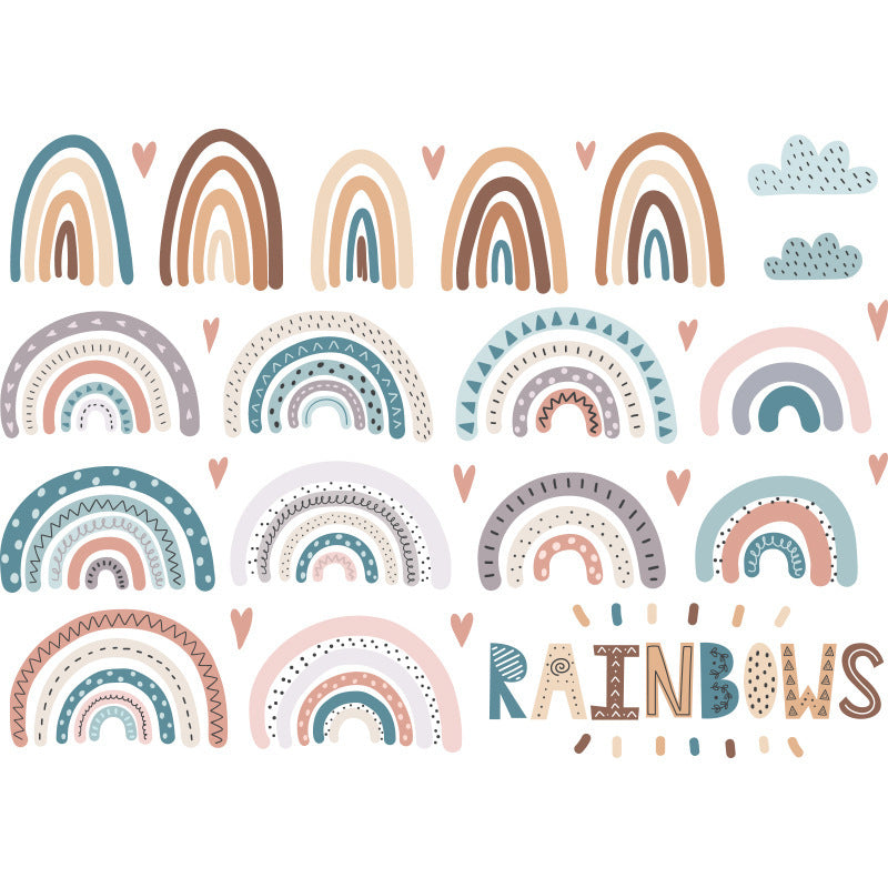 US Local Free Combination Stickers Children's Room Home Wall Stickers