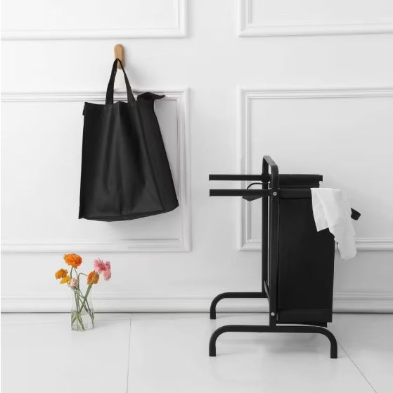 US Local 2-tier Laundry Basket 110 Litre Large Oxford Laundry Basket Sorter