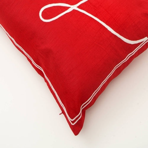 US Local Polyester Lumber Pillow With Embroidery Work Soft & Stylish Accent