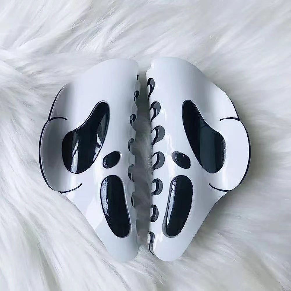 Women's Fashion Halloween Decorative Grimace Barrettes
