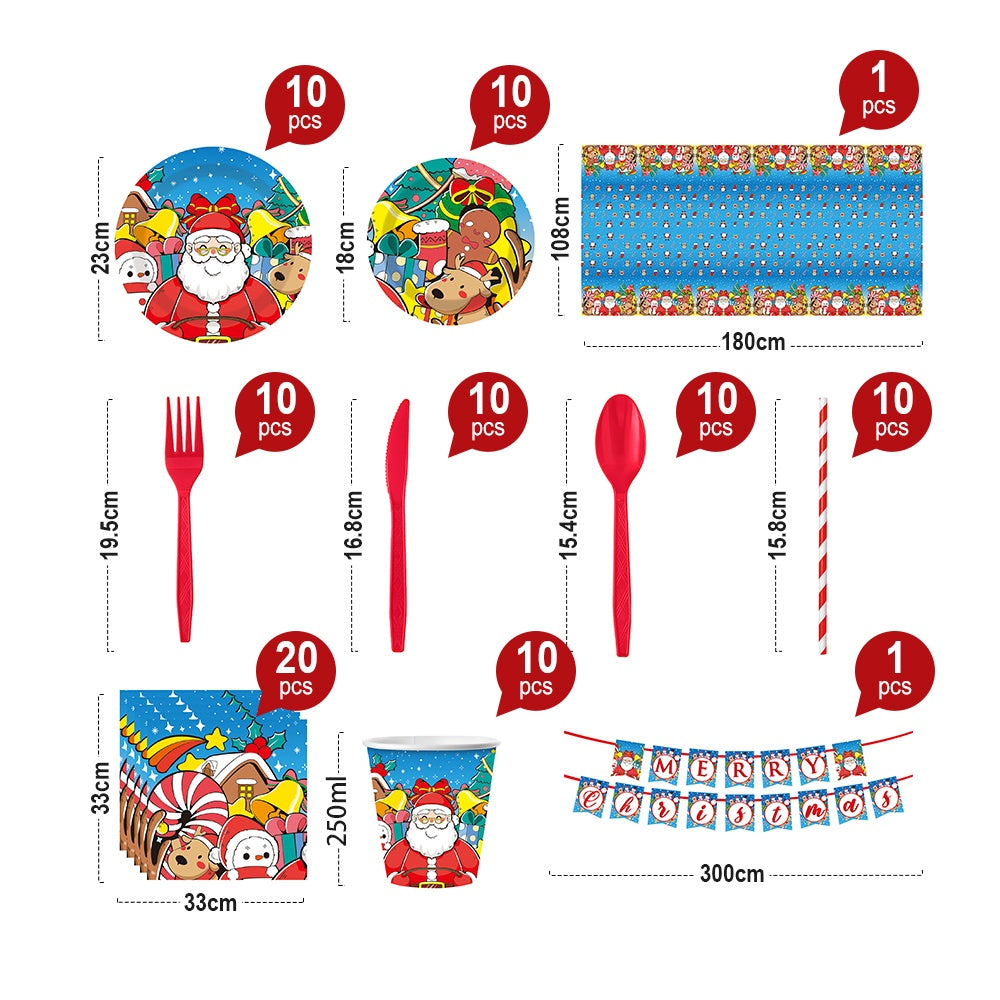 US Local AI4380 - Christmas 10-Piece Set