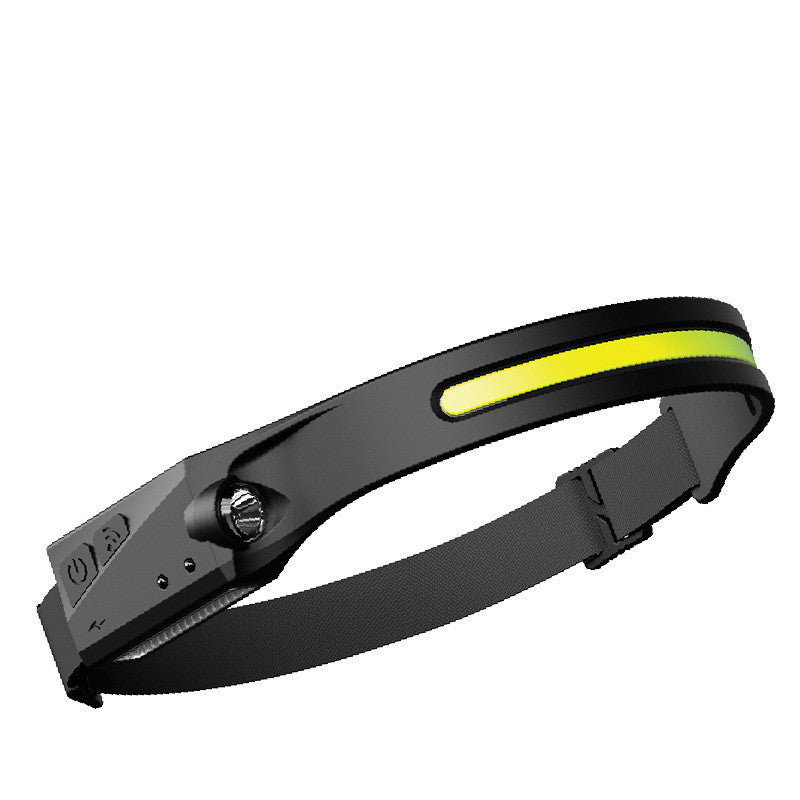 USA Local COB LED Induction Riding Headlamp Flashlight USB Rechargeable Waterproof Camping Headlight With All Perspectives Hunting Light