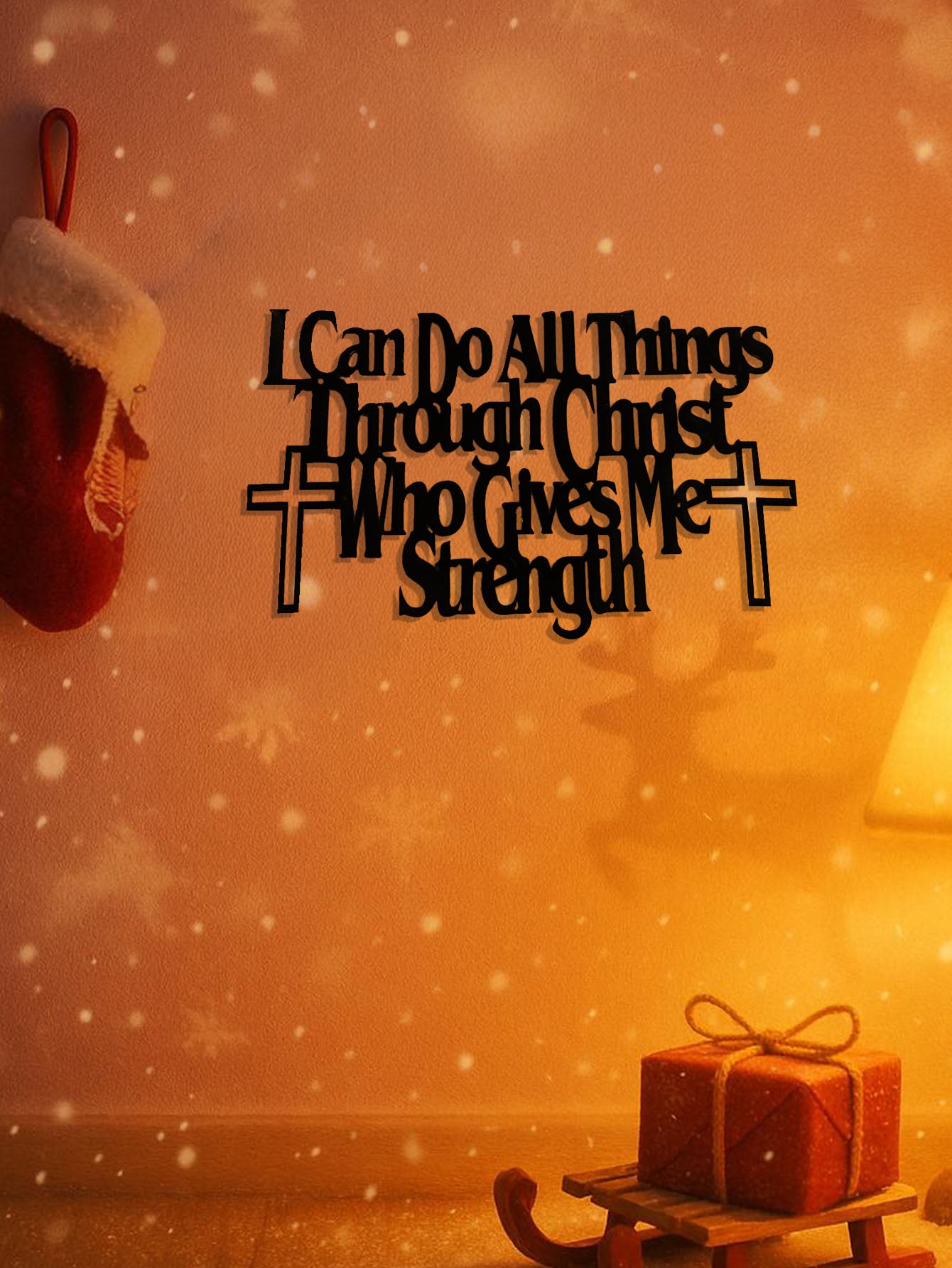 US Local CIFbuy™ Create A Festive Atmosphere: Rust-Resistant Metal Wall Art - Fall Poetry, Halloween Mystery & Christmas Warmth | Customizable Gift For Any Occasion Wall Sculptures.