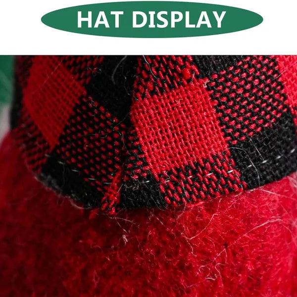 US Local 12 Pcs Christmas Gnomes Hanging Ornaments Tomte Gnomes Plush Decorative Ornaments Faceless Gnome Xmas Tree Hanging Decorative Santa Elf Home Wall Table Decor For Christmas Home