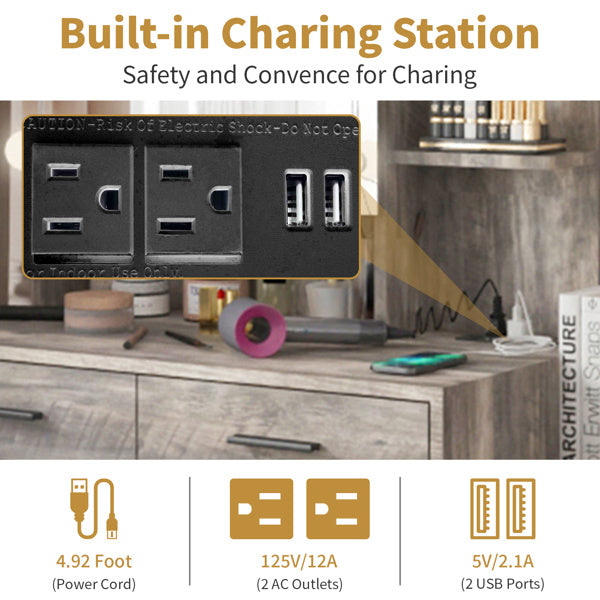 US Local Dressing Table Set