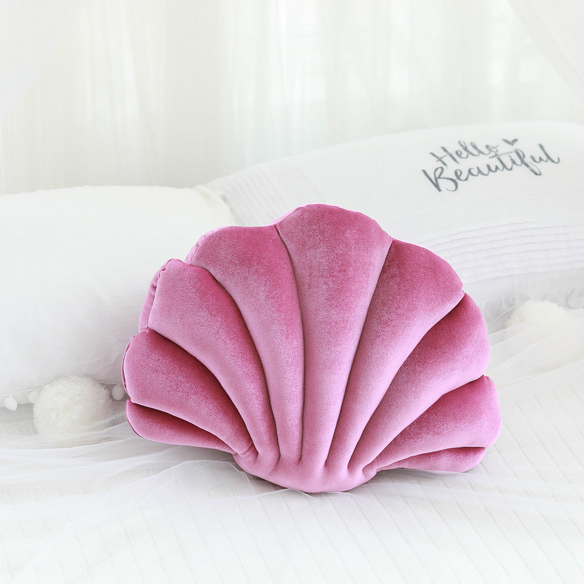 USA Local Simulation Shell Pillow Cushion Doll Nap Pillow