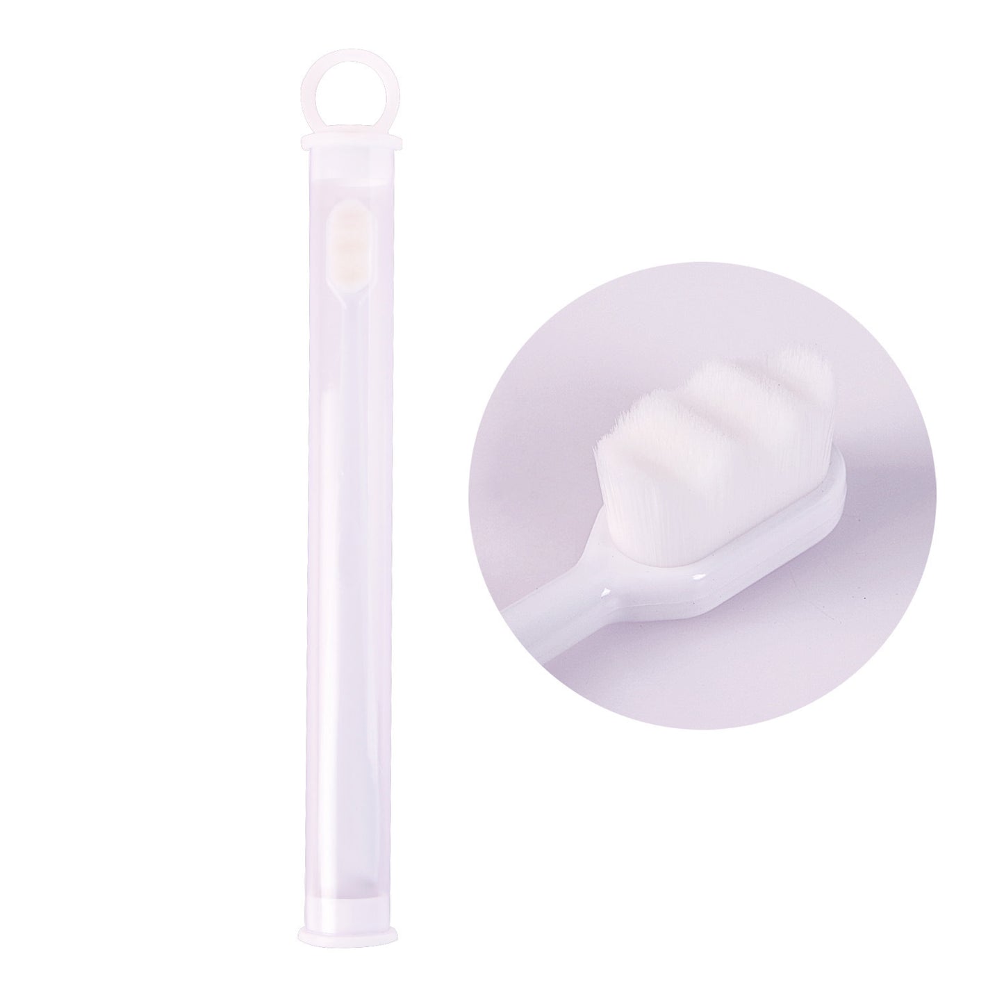 USA Local Ultra-fine Toothbrush Super Soft Bristle Deep Cleaning Brush Portable For Oral Care Tools Teeth Care Oral Cleaning Travel