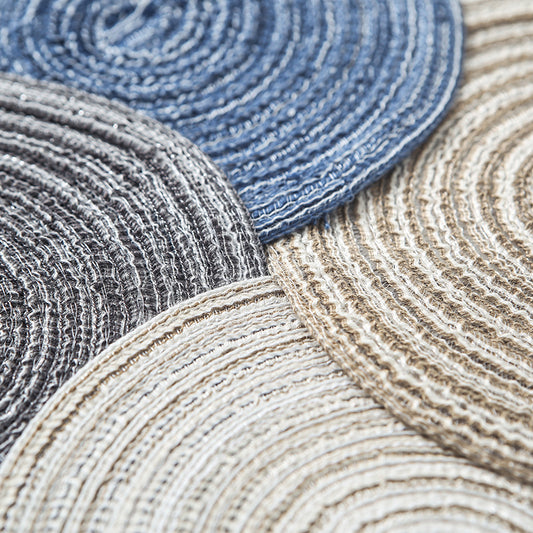 Round heat insulation placemat