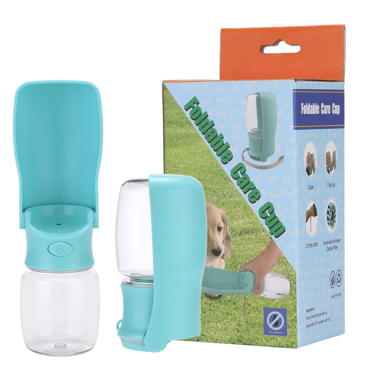 USA Local Dog Portable Water Bottle Foldable Pet Water Dispenser Pet Products