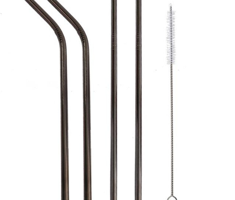 USA Local Colourful Reusable Stainless Steel Straws