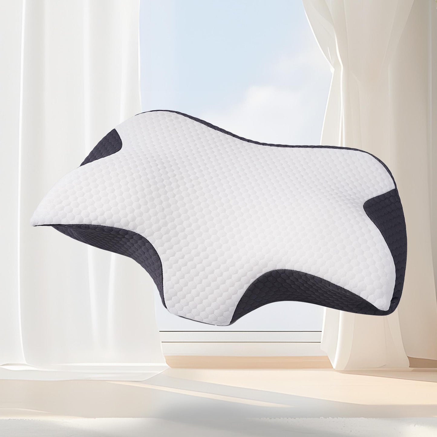 US Local PU Airplane-shaped Travel And Office Neck Pillow - A Portable, Beautiful, Practical And Comfortable Essential For Relieving Travel Fatigue