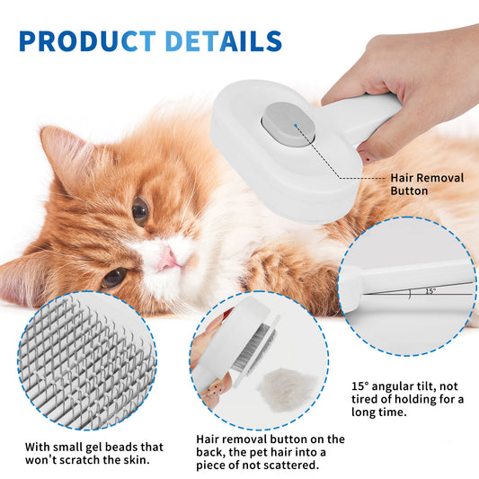 US Local Efficient Universal Pet Hair Removal Comb, Gently Smoothing Out The Tangled Hair Of Your Beloved Pet, Carefully Caring For Every Gentle Touch
