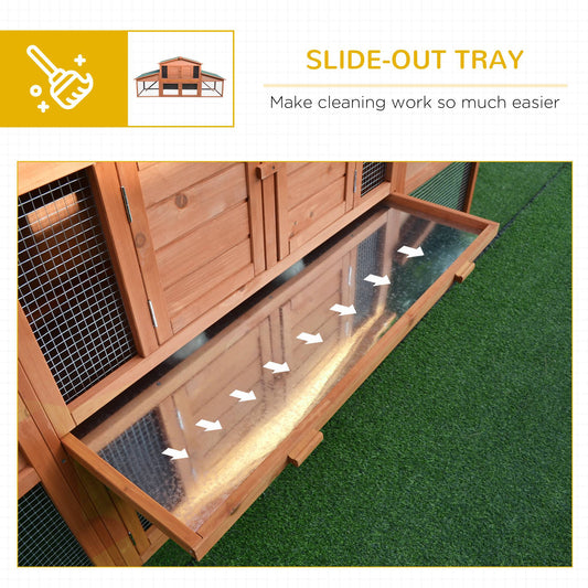L Outdoor Rabbit Hutch
