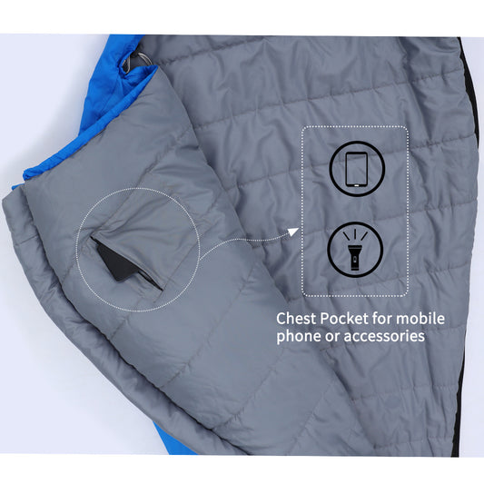 US Local Kamperbox Camping Sleeping Bag Outdoor Camping 3 Season Sleeping Bag Camping
