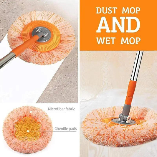 US Local Discover The Ultimate Cleaning Tool, The Sunflower Mop, Adjustable Up To 175cm