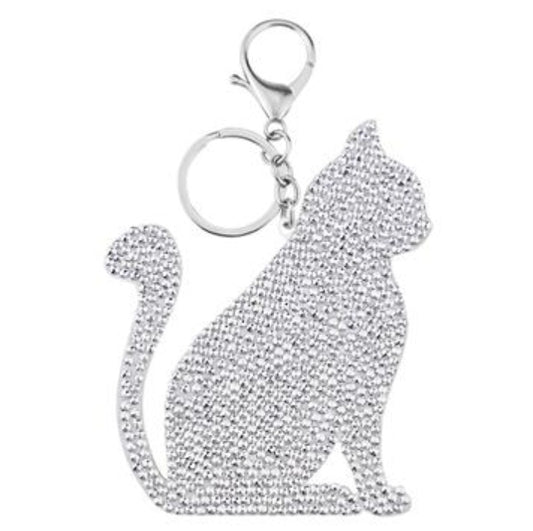 Animal diamond painting keychain