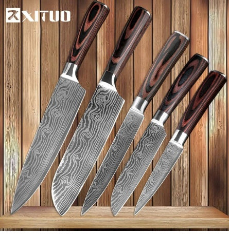 USA Local Carpenter's Special Set 6-piece Set 8-piece Set Knife Chef Knife Kitchen Knife Cooking