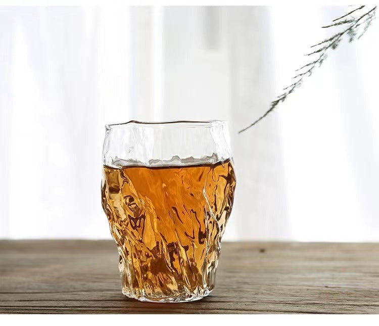 Thick Japanese Style Stump Cup Hammer Pattern