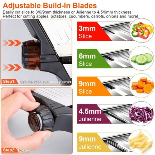 US Local Stainless Steel Fruit And Vegetable Slicer