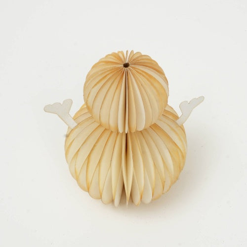 US Local Honeycomb Handmade Paper Snowman - Holiday Decor