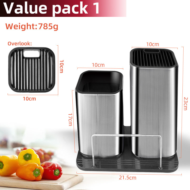 USA Local Drainable Knife Chopping Board Holder Size Chopper Holder