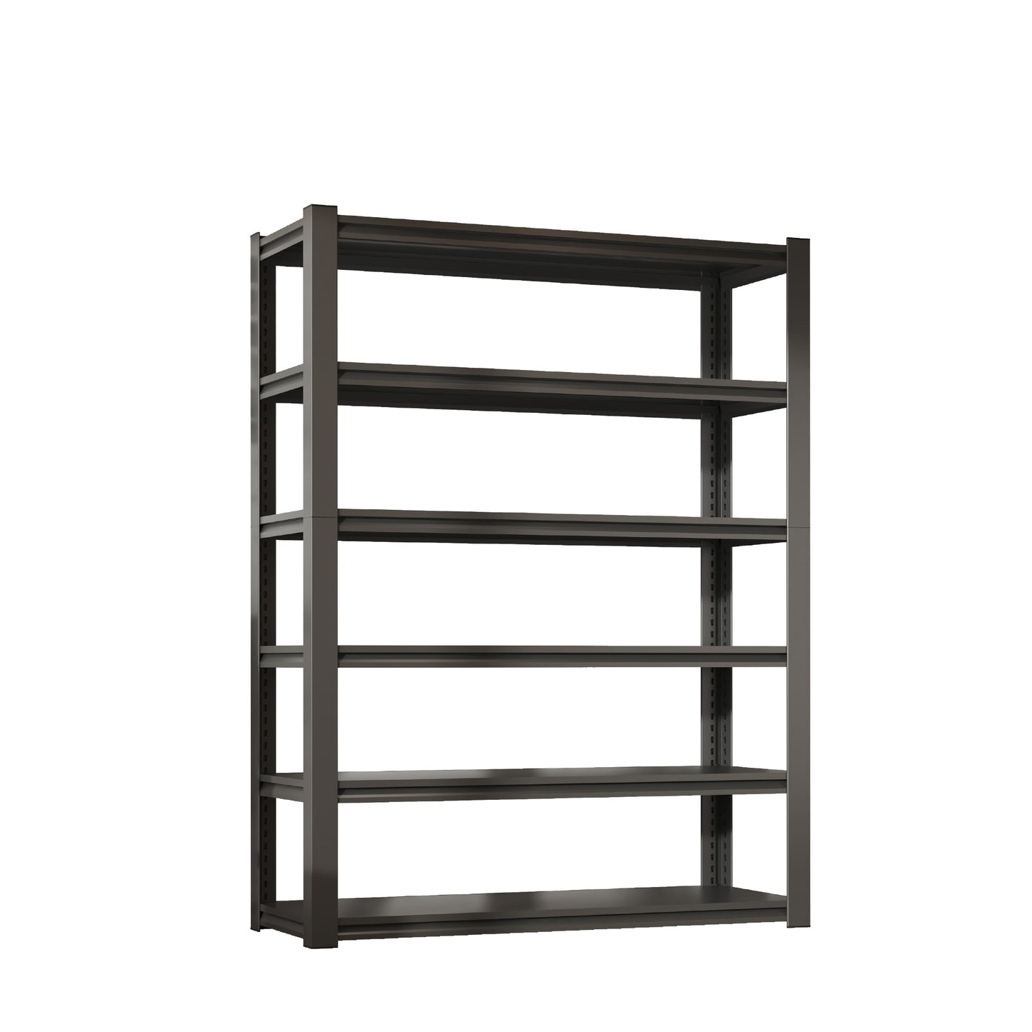 US Local Tier Metal Shelves For Storage Garage Shelving 2400LBS Heavy Duty Storage Shelves Adjustable Garage Shelf Industrial Shelving Unit Storage Utility Rack,Black