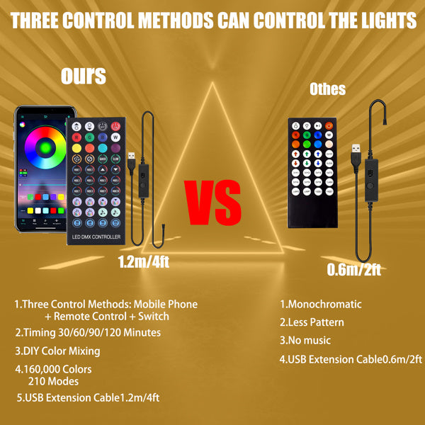 US Local Modern Curved RGB Table Lamp For Bedrooms & Desks - Futuristic Mood Lighting For Game Rooms