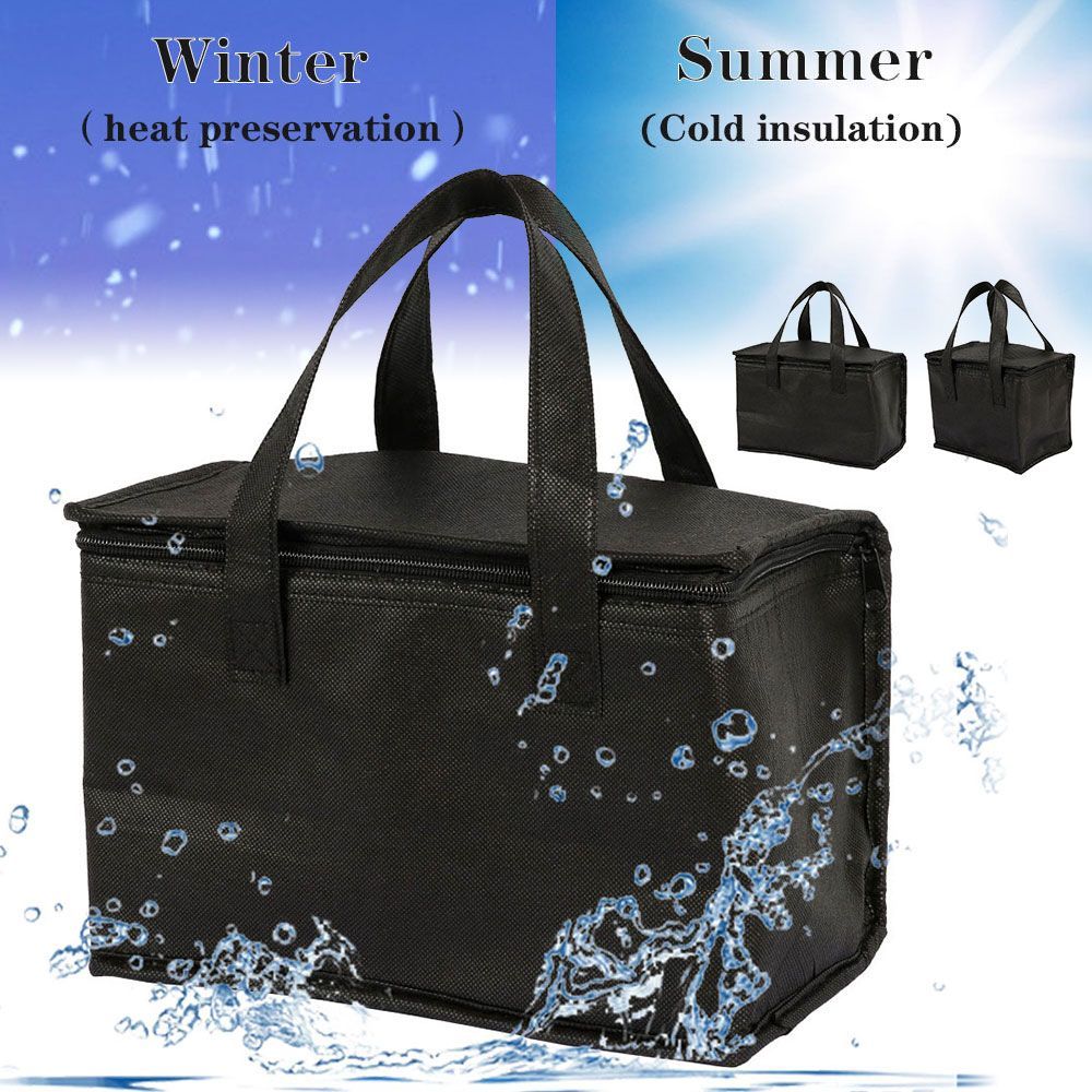 USA Local Portable Lunch Insulation Bag Drink Carrier Insulated Bags Food Delivery Bag