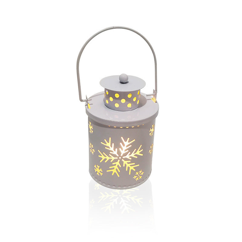 US Local Christmas Candle Lights LED Small Lanterns Wind Lights Electronic Candles Nordic Style Creative Holiday Decoration Decorations