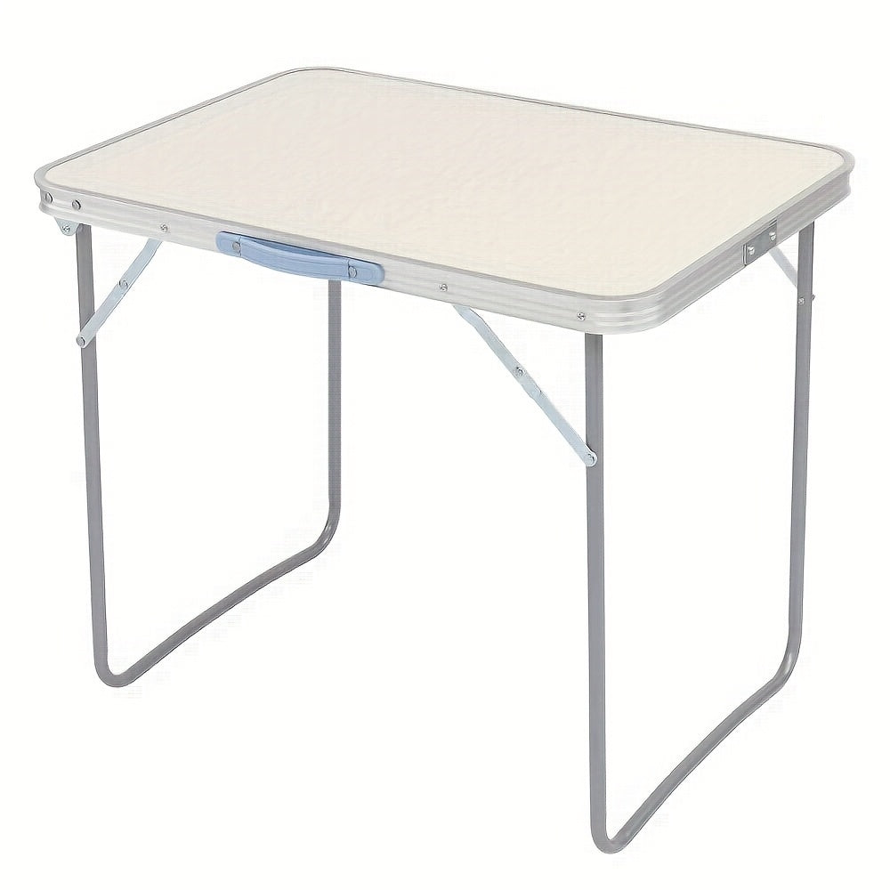 US Local Aluminum Portable Folding Camping Table With Handle, Providing Extra Storage Space For Large Picnic Tables